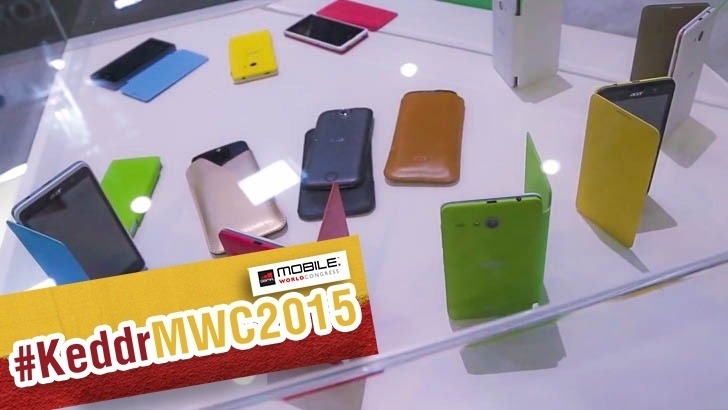 MWC 2015. Видео со стенда Acer: четыре смартфона и браслет