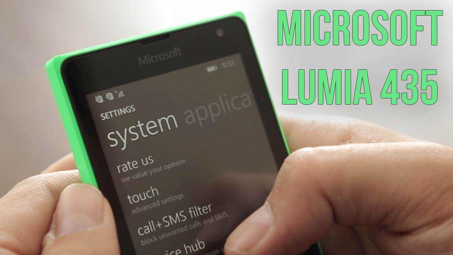 Обзор Microsoft Lumia 435 Dual SIM