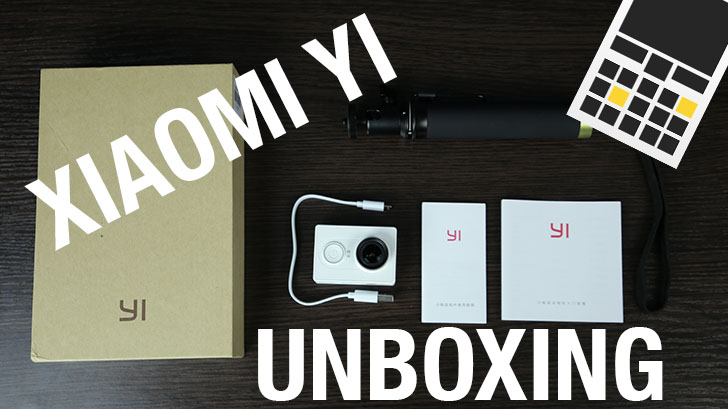 Xiaomi YI – Unboxing