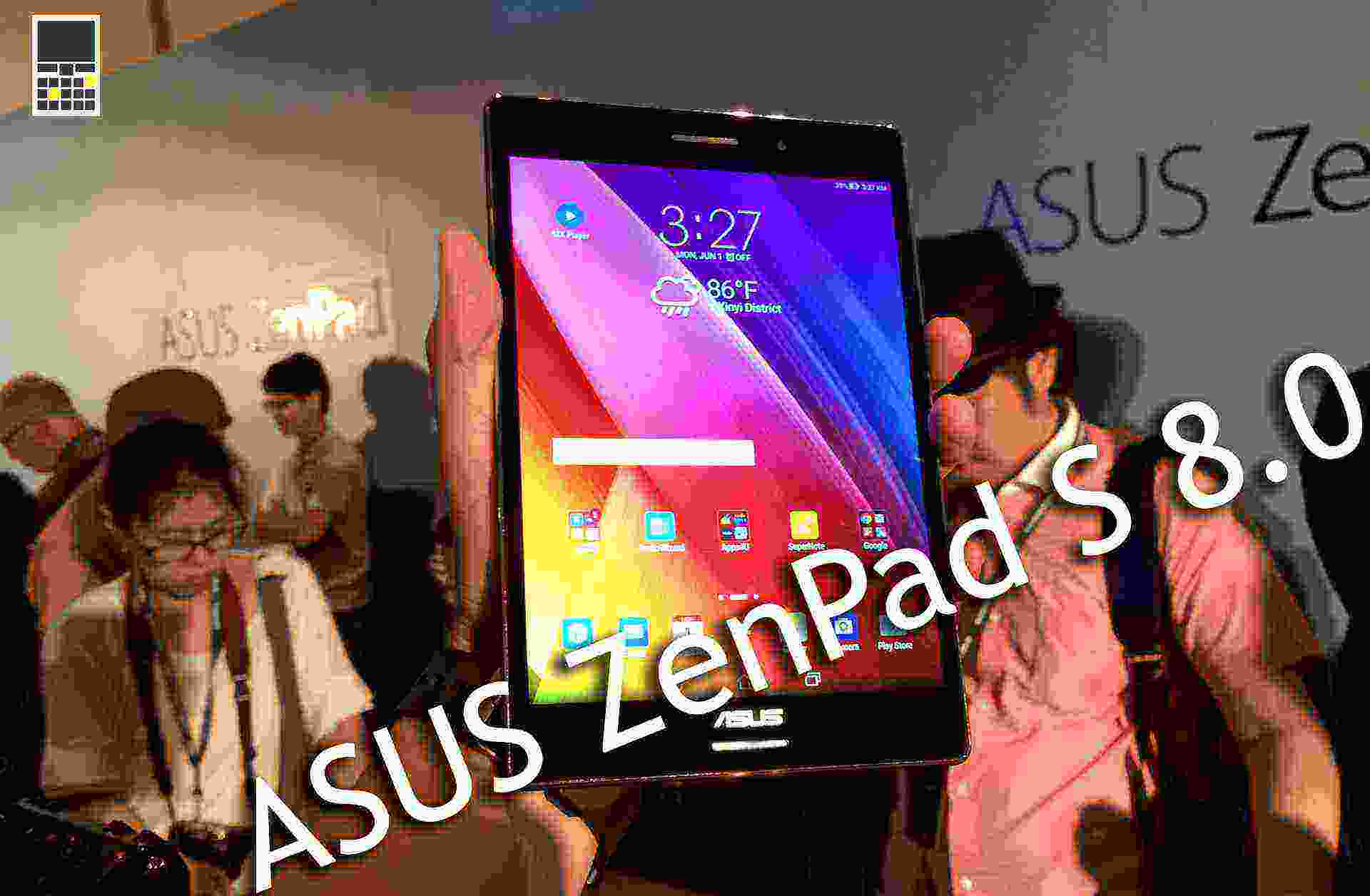 Computex 2015. ASUS ZenPad S 8.0 – видео со стенда ASUS