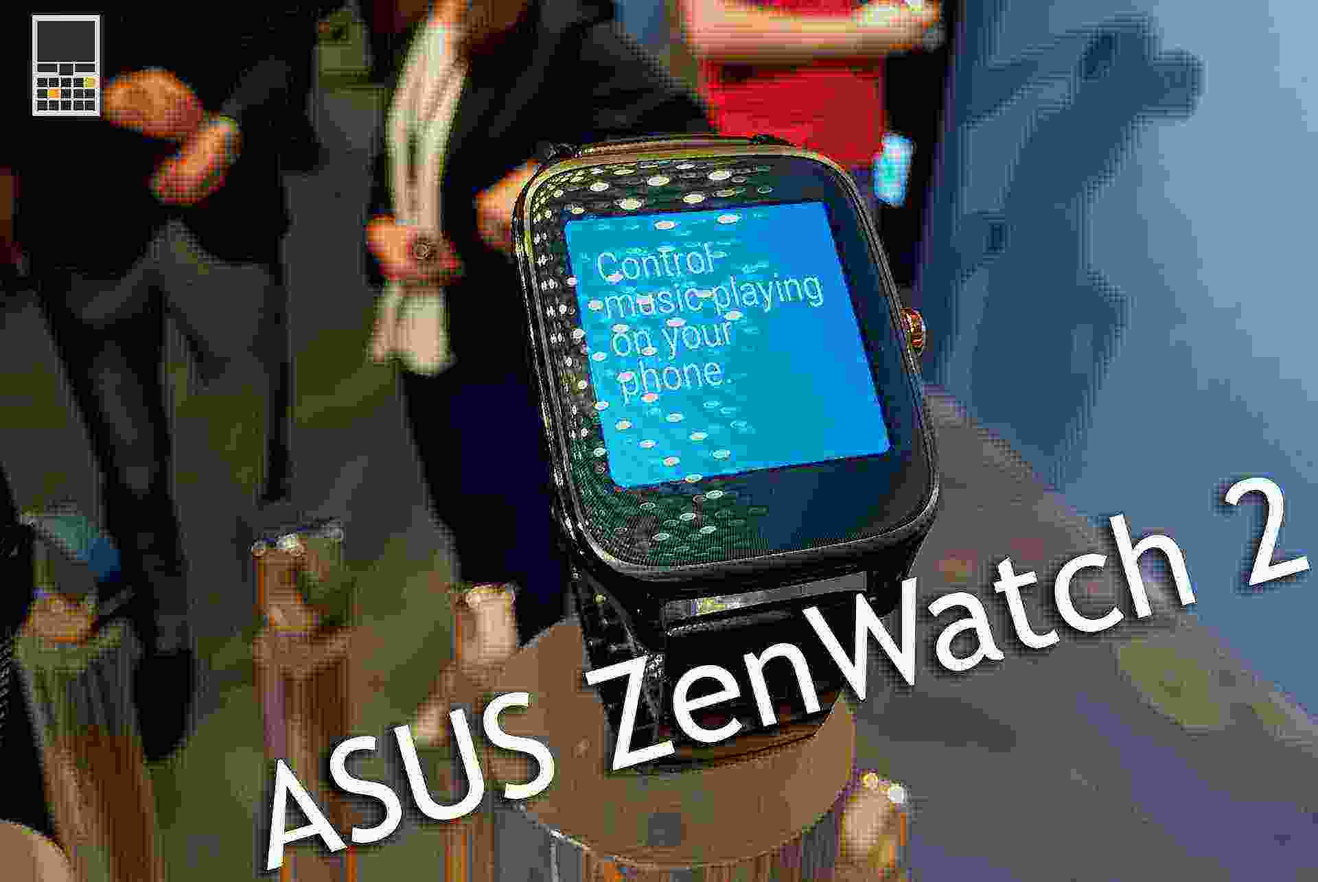 Computex 2015. ASUS ZenWatch 2. Видео со стенда