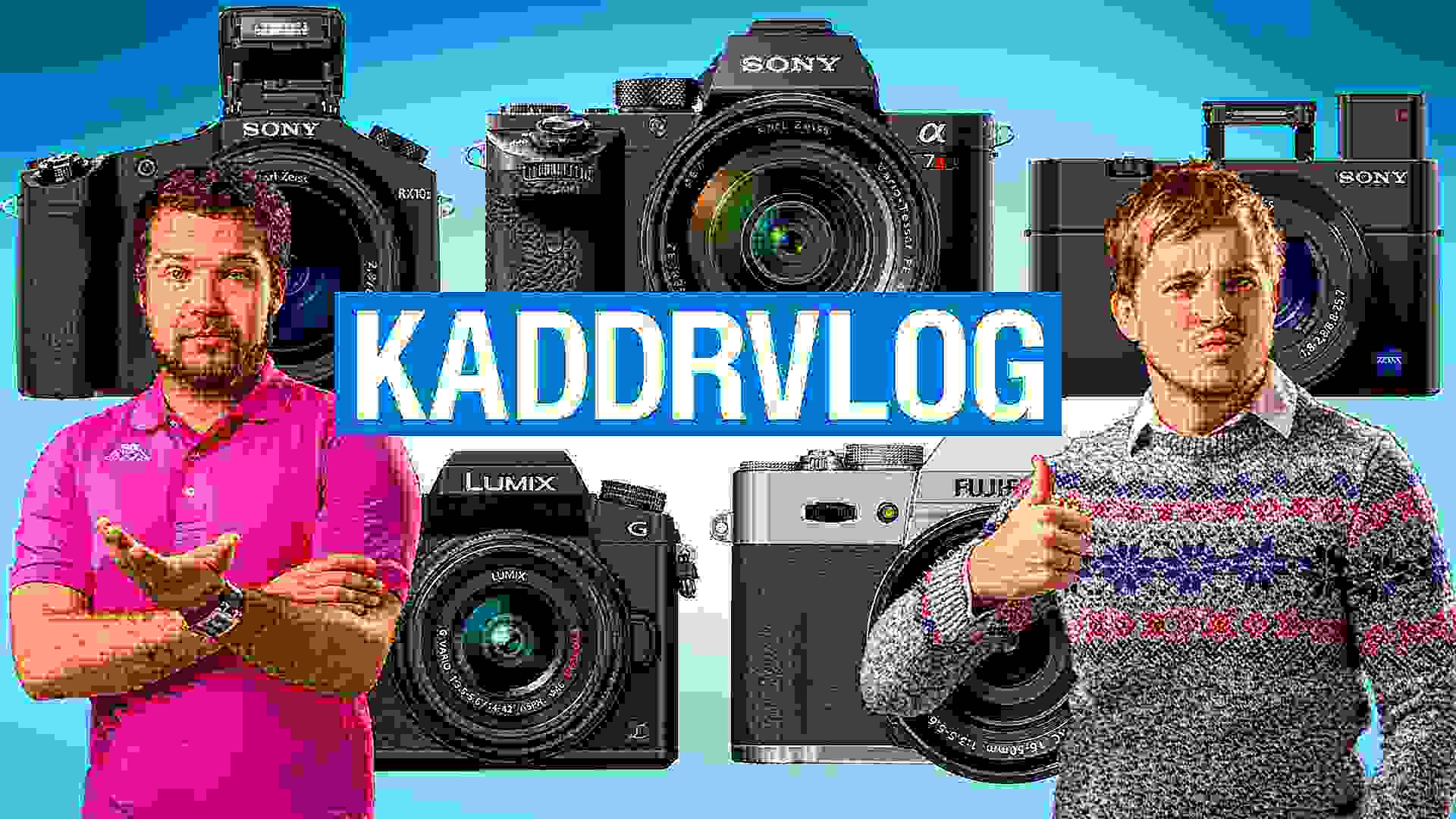 KaddrVLOG S03E01 — Sony A7R II, RX10 II, RX100 IV, Fuji X-T10, Panasonic G7, Canon 50mm F1.8 STM, Adobe Lightroom 6/CC, Мобильная фотография как искусство