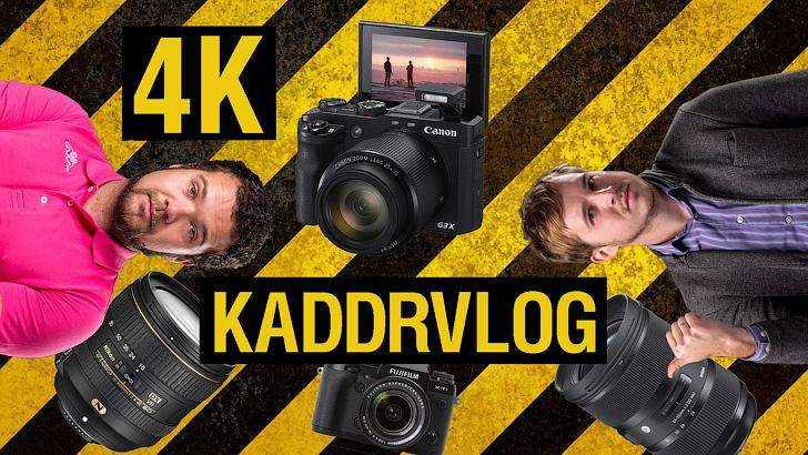 KaddrVLOG S03E02 — Canon Powershot G3 X, Sigma 24-35mm F2 DG HSM Art, Nikon AF-S DX Nikkor 16-80mm F2.8-4E ED VR, Новая прошивка 4.0 для Fujifilm X-T1, 4K контент