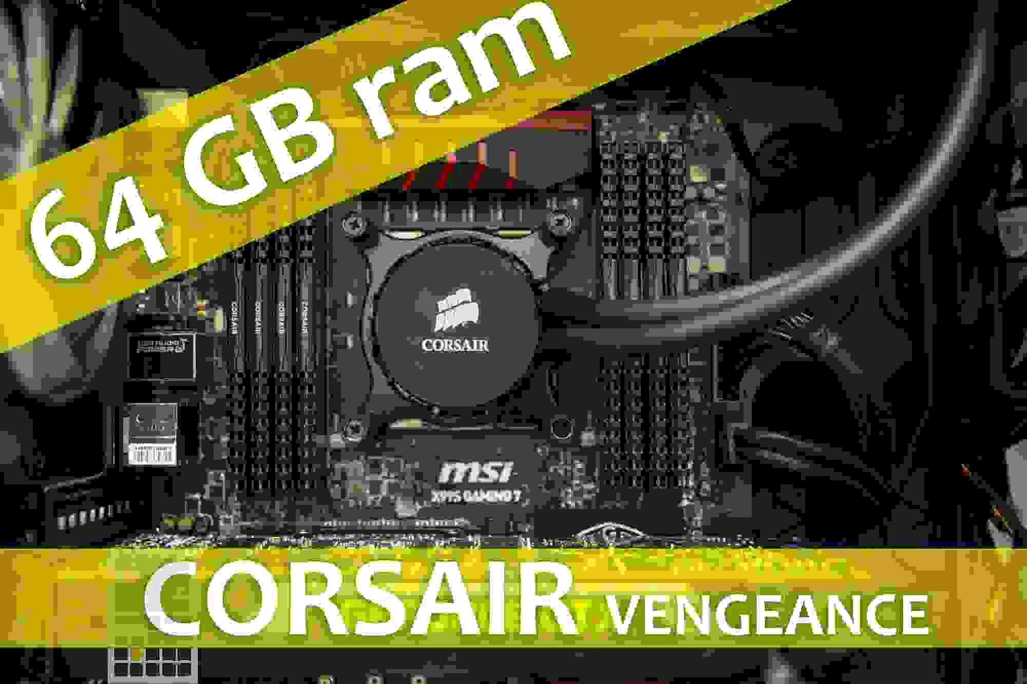 Обзор Corsair Vengeance LPX, 64 GB счастья.