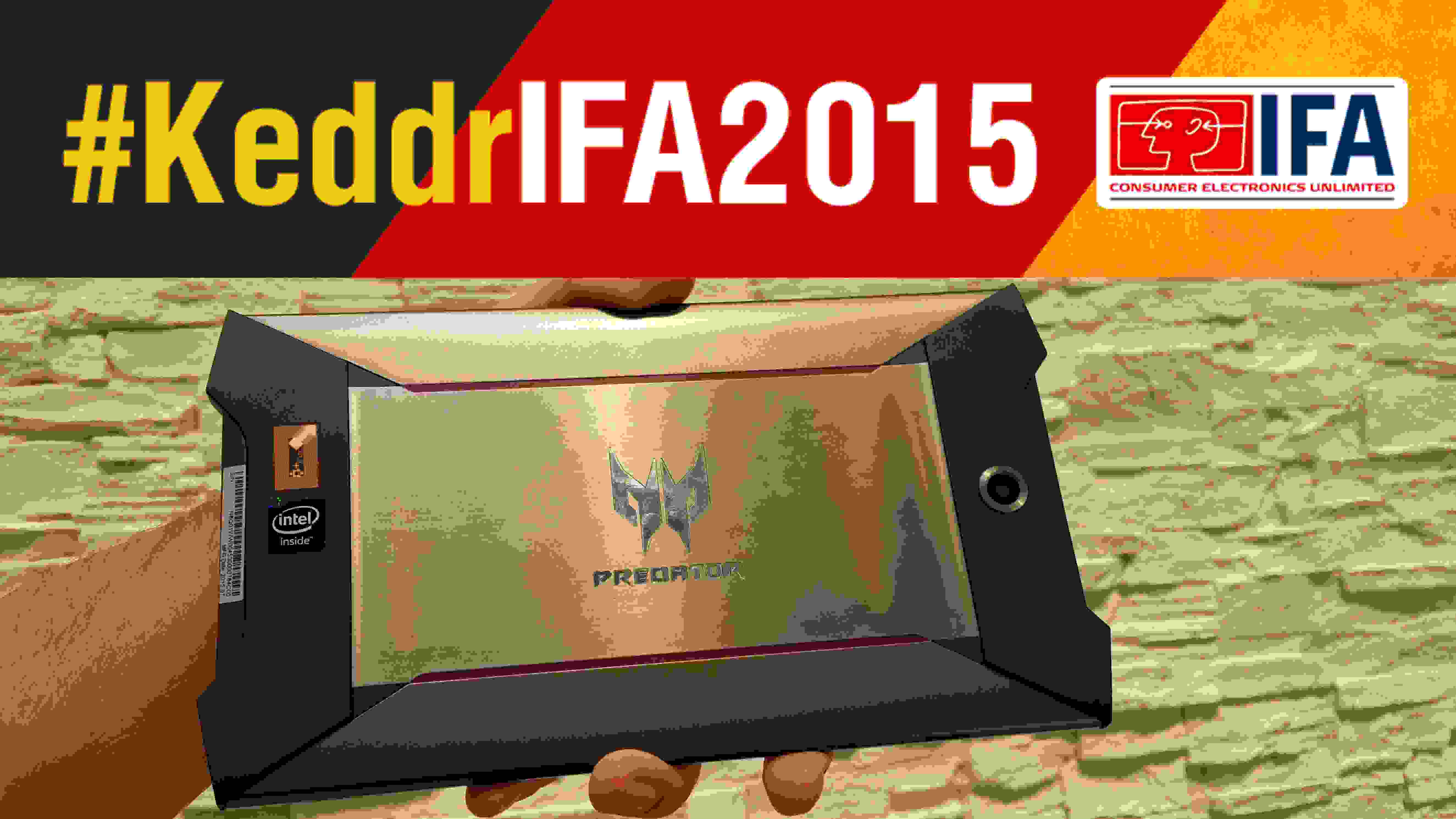 IFA 2015. Acer Predator 6 and 8 – геймерские смартфон и планшет