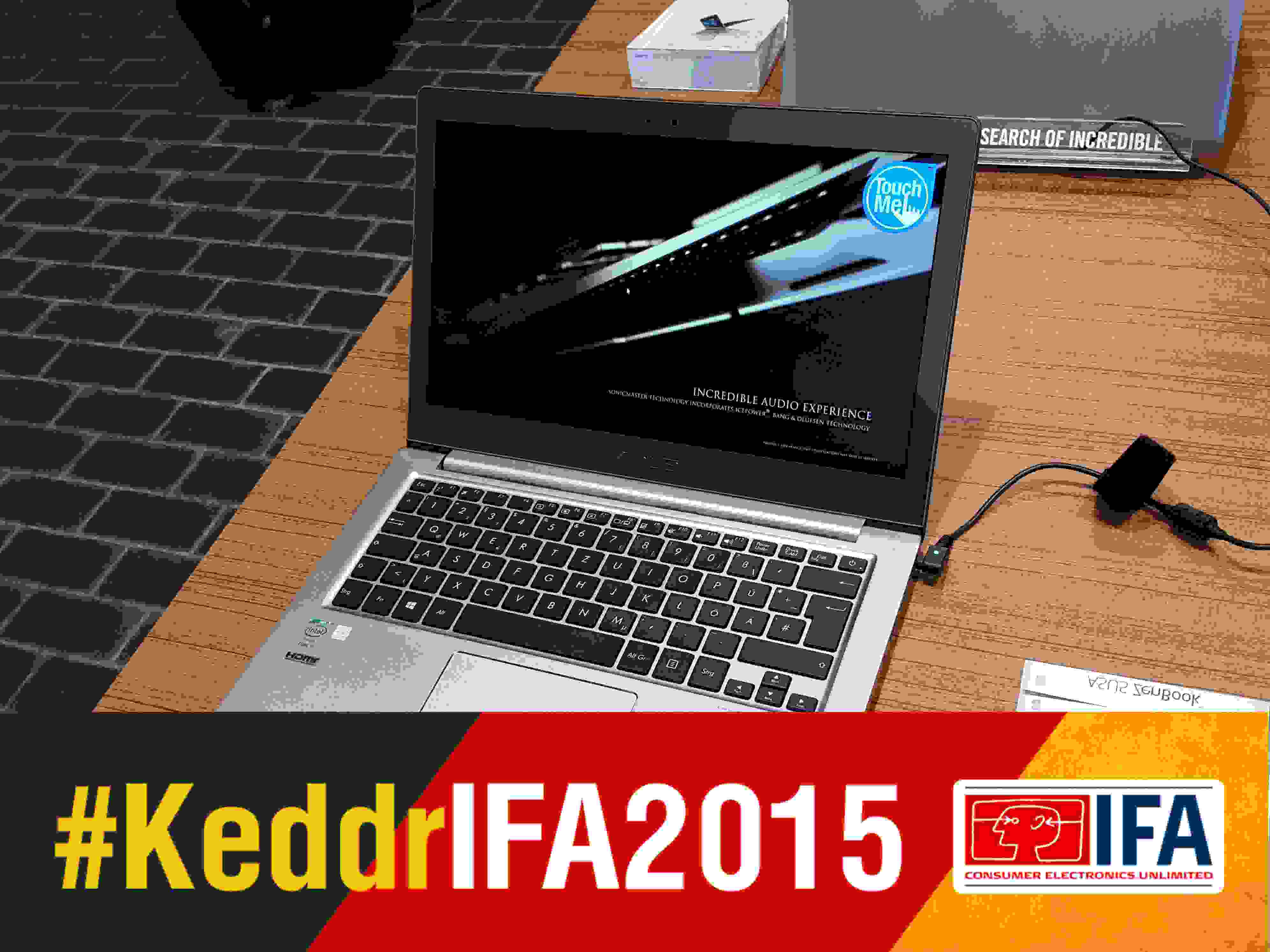IFA 2015. ASUS ZenBook UX305UA