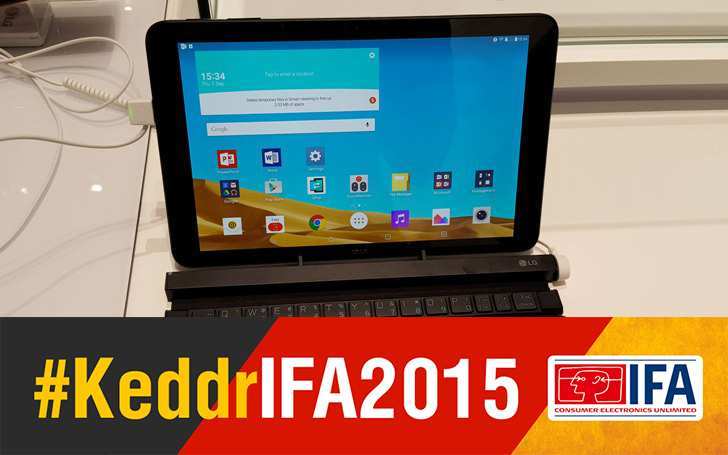 IFA 2015. LG показала второе поколение 10-дюймового планшета G Pad