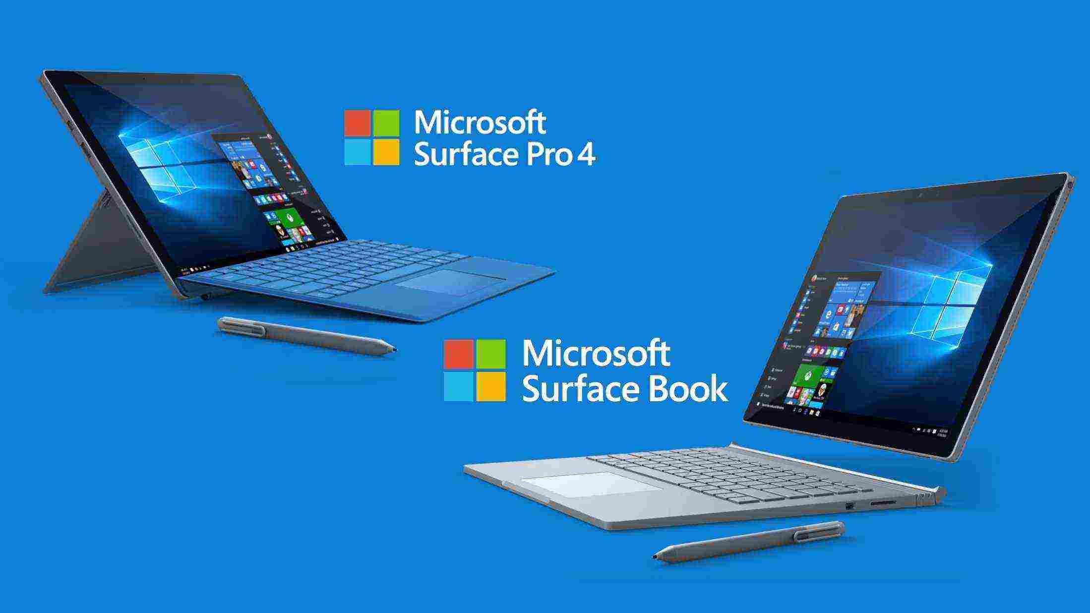 Microsoft представила Surface Pro 4 и Surface Book