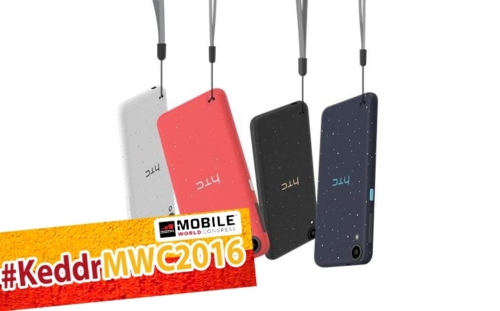 MWC 2016. Новые смартфоны HTC: Desire 530, 630 и 825