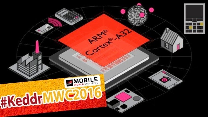 MWC 2016. Cortex-A32 и будущее носимой электроники