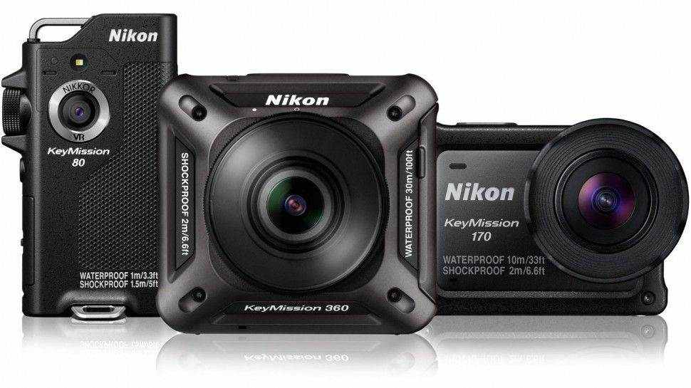 Nikon представила новые экшен-камеры серии KeyMission