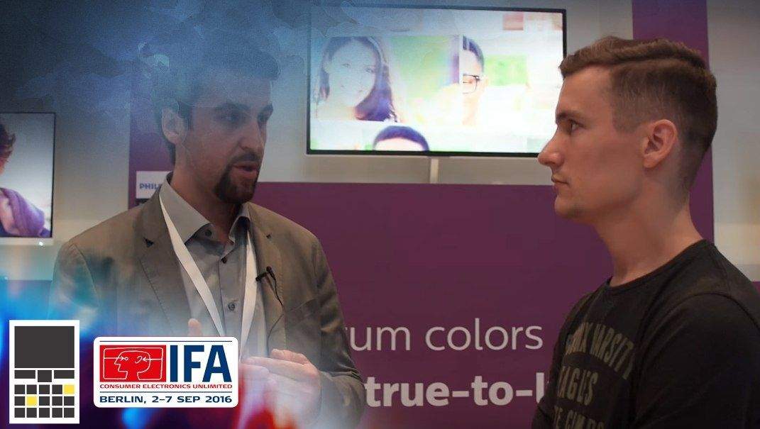 Мониторы Philips на IFA 2016: интервью с представителем компании