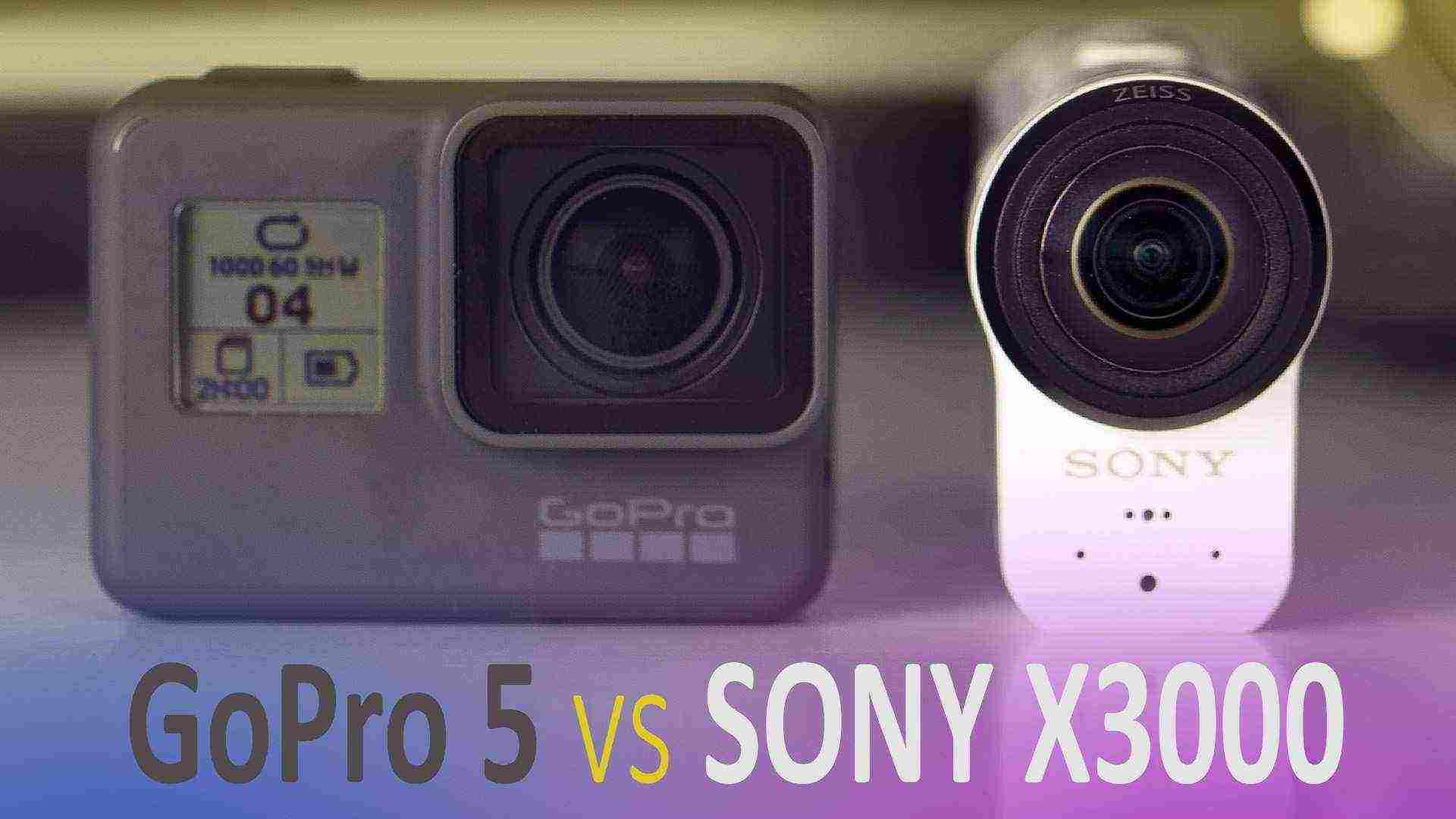 GoPro Hero 5 Black vs Sony FDR-X3000 – эпическое сражение!