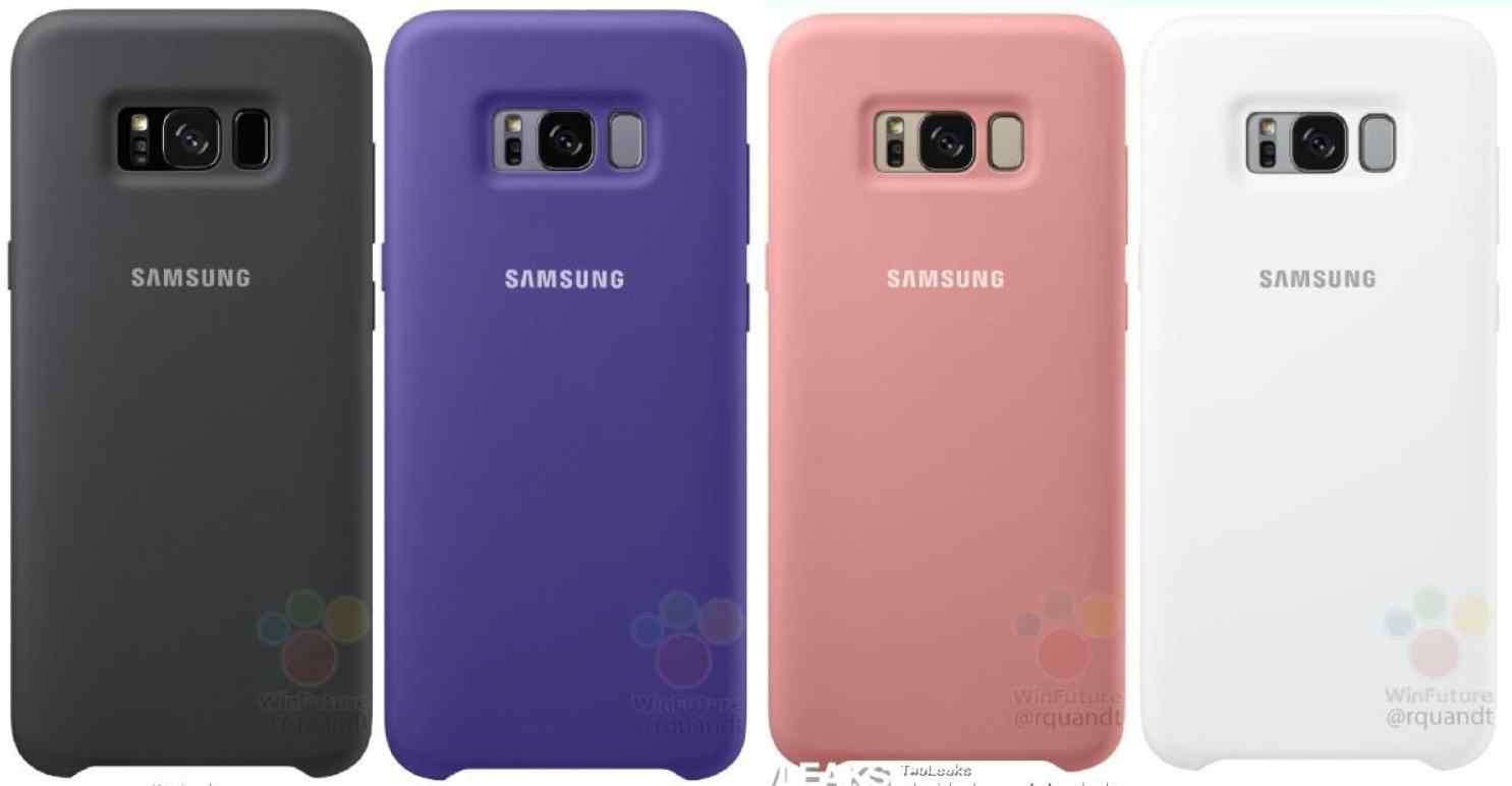 В сети появились изображения официальных аксессуаров для Samsung Galaxy S8/S8 Plus
