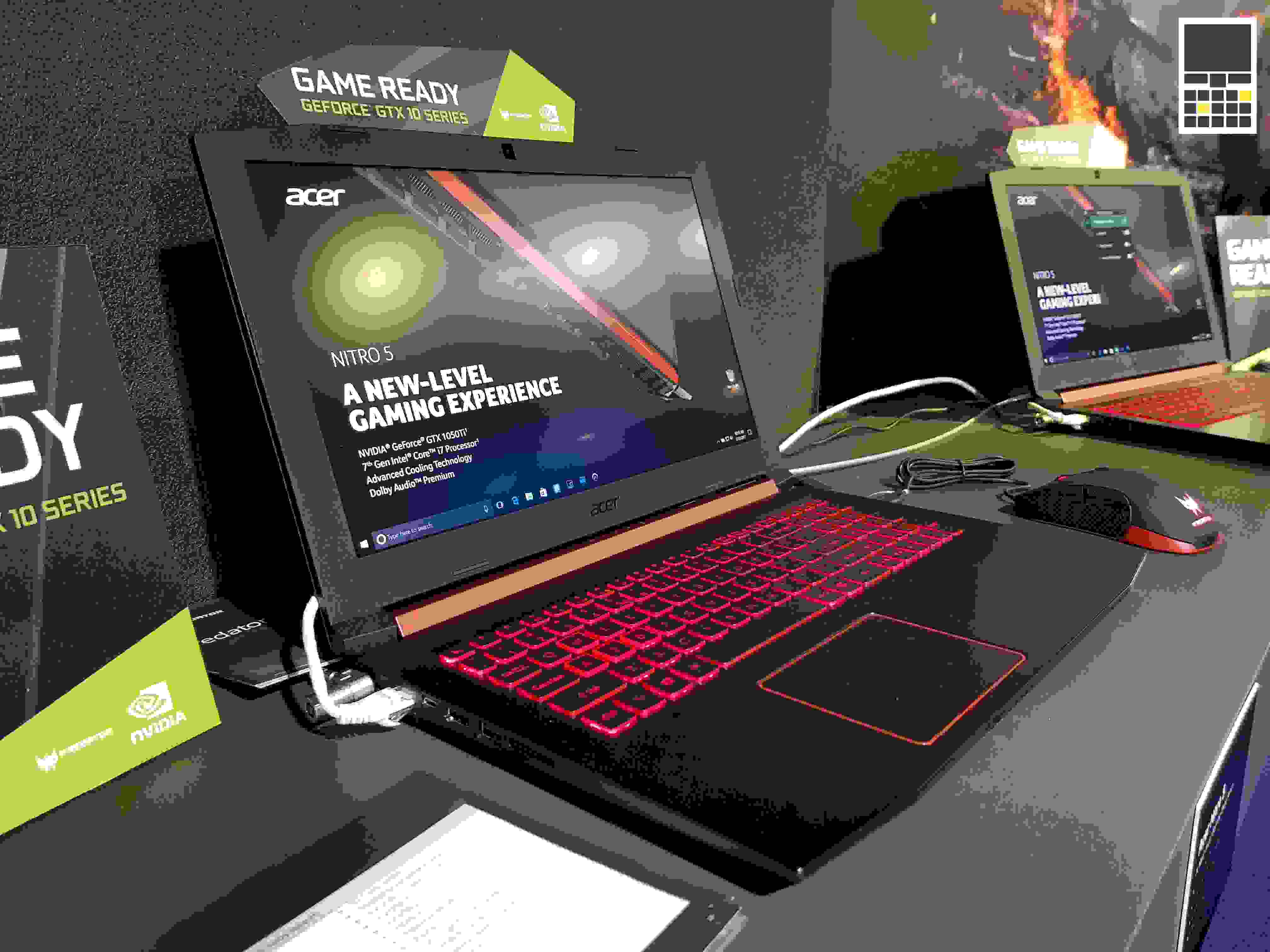 Acer представила на Computex 2017 новый игровой ноутбук Nitro 5. ВИДЕО