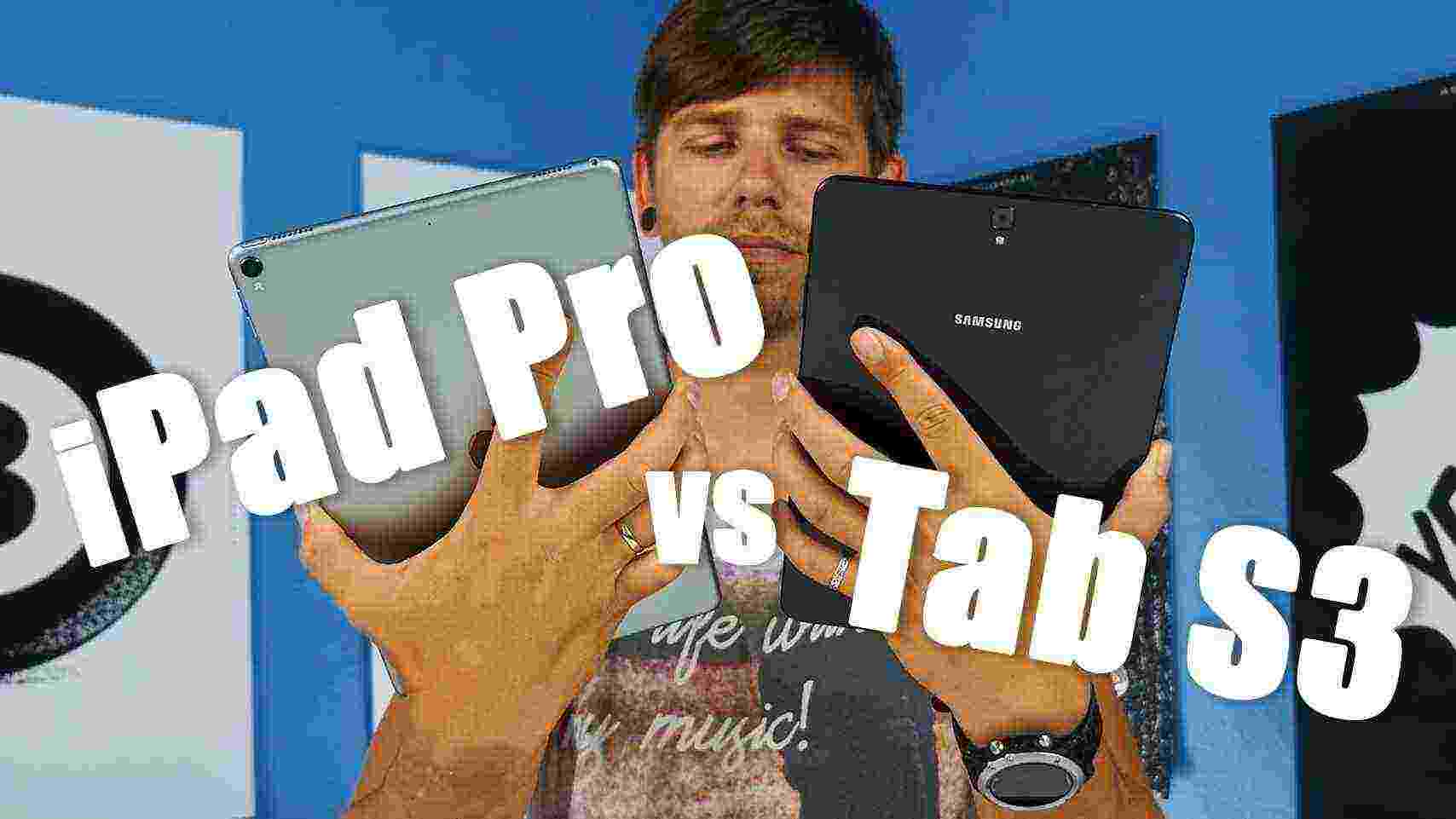 Выбираем лучший планшет 2017 года – Samsung Tab S3 vs Apple iPad Pro 10,5