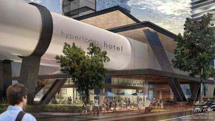 Hyperloop Hotel – концепция вакуумных гостиниц