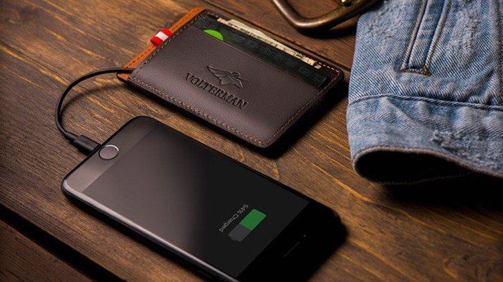 Volterman – кошелёк со встроенной камерой, GPS и 3G