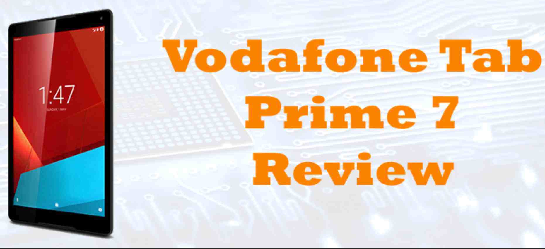 Vodafone Tab prime 7 – планшет, который мне понравился