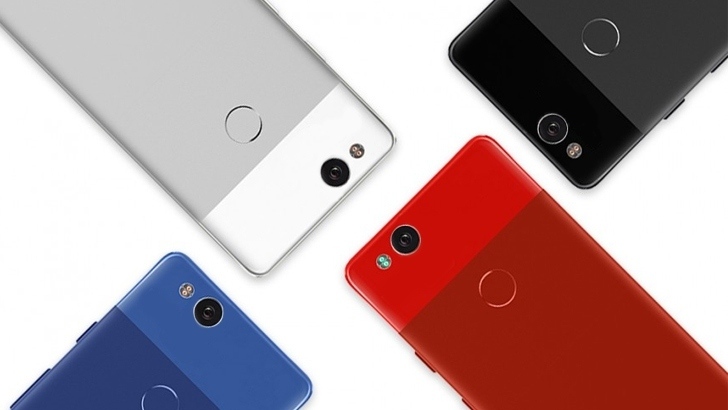 Google Pixel 2 получит “сжимаемые” грани и Android 8.0.1