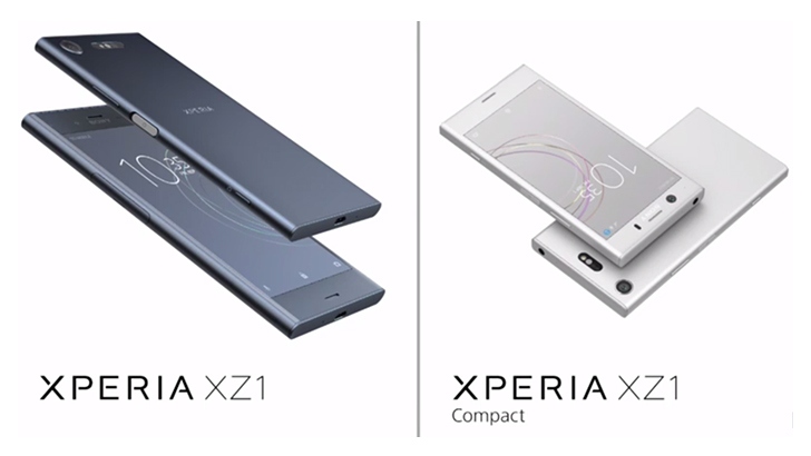 Sony пополнила флагманскую линейку смартфонами Sony Xperia XZ1 и XZ1 Compact