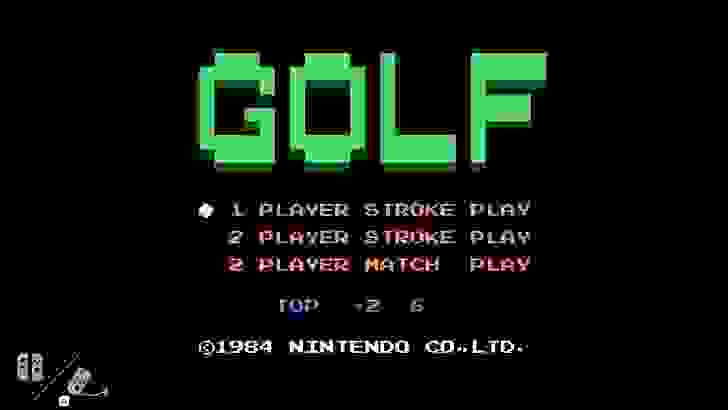 В Nintendo Switch нашли пасхалку – NES-игру Golf