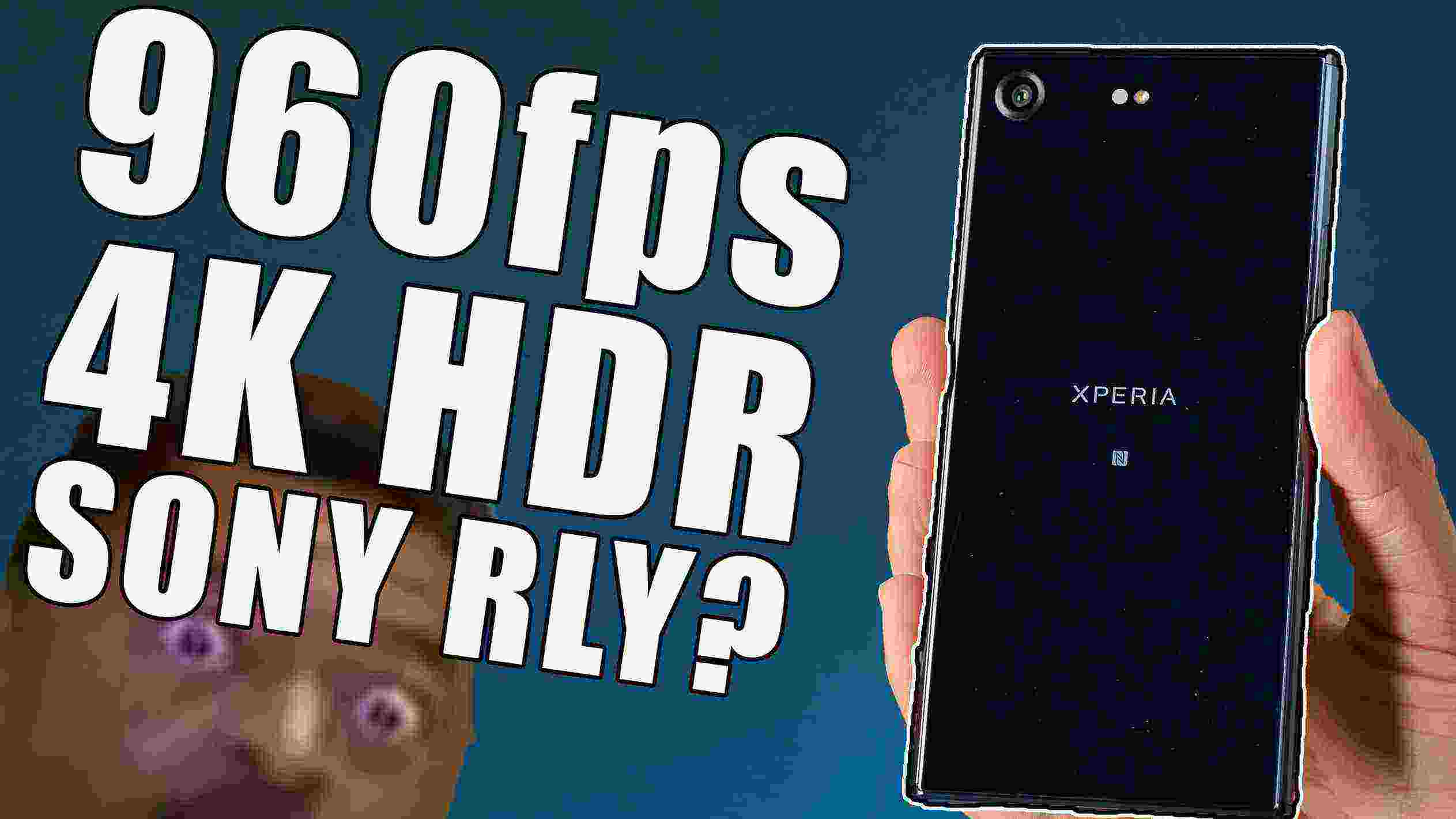 Съемка 960fps и 4К HDR на 5,5-дюймах – обзор Sony XZ Premium