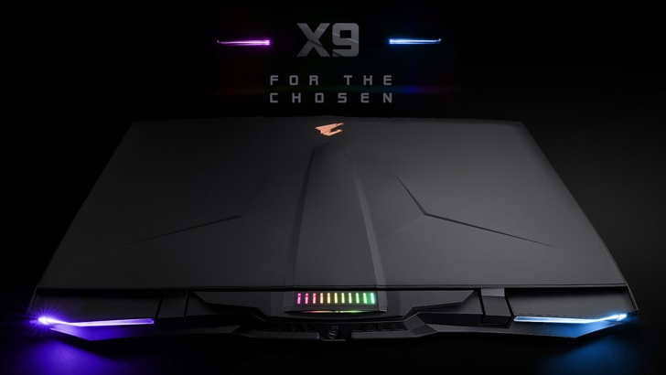 GIGABYTE выпустила игровой ноутбук Aorus X9 с двумя видеокартами GTX 1070