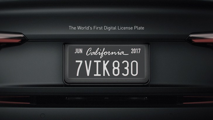 В США хотят оборудовать автомобили электронными номерными знаками