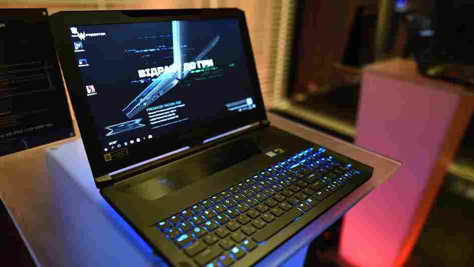 Acer презентовала в Украине игровые ноутбуки Helios 300 и Triton 700