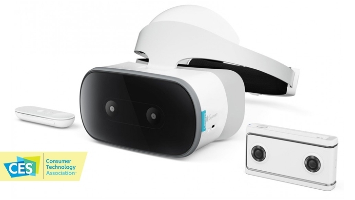 Lenovo показала VR-гарнитуру Mirage Solo и камеру для Google Daydream – Mirage Camera