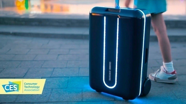 Travelmate и ForwardX – беспилотные чемоданы