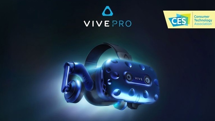 HTC показала обновленную VR-гарнитуру Vive Pro