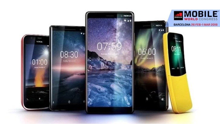 Nokia на MWC 2018: смартфон Android Go, слайдер из “Матрицы” и флагманский Sirocco