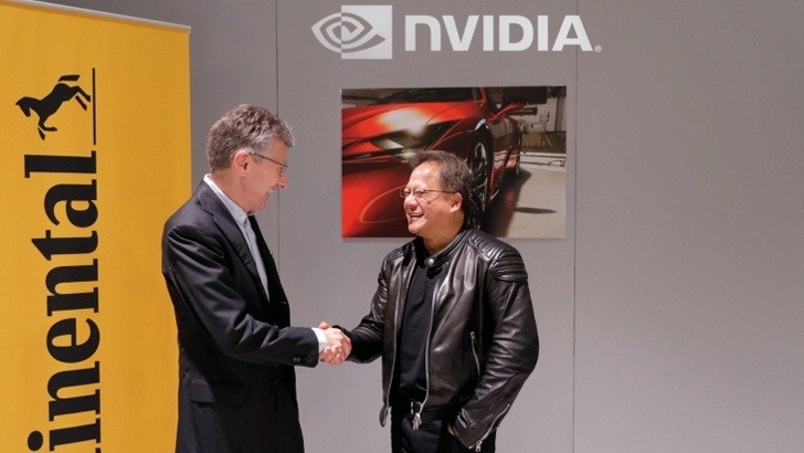 NVIDIA и Continental будут работать над платформой для беспилотных автомобилей
