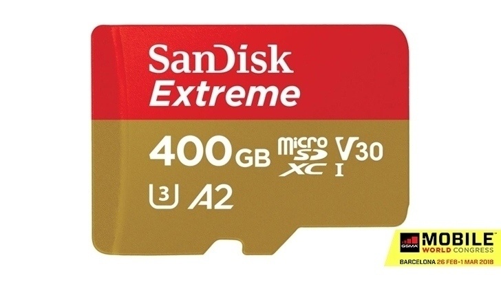 SanDisk показала самую быструю 400 ГБ карту microSD