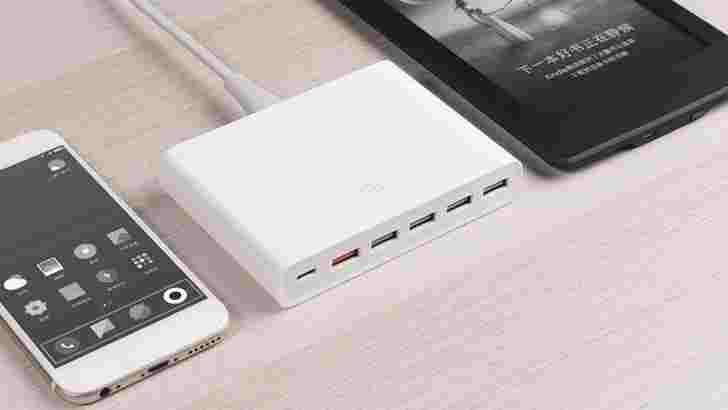 Xiaomi выпустила USB-зарядку на 6 портов