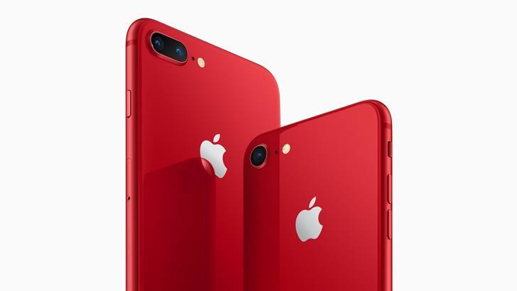 Apple презентовала iPhone 8 и iPhone 8 Plus (PRODUCT)RED Special Edition