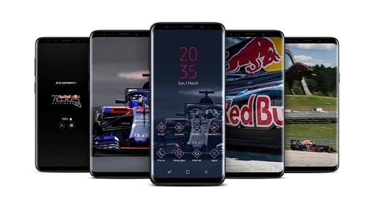Samsung выпустила специальную версию Galaxy S9 и S9+ Red Bull Ring Edition