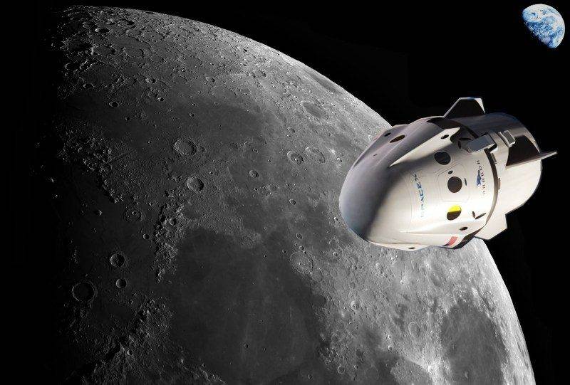 Первый коммерческий полёт SpaceX к Луне откладывается