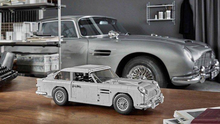Lego выпустила Aston Martin DB5 Джеймса Бонда