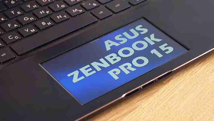 Первое впечатление от ASUS ZenBook Pro 15
