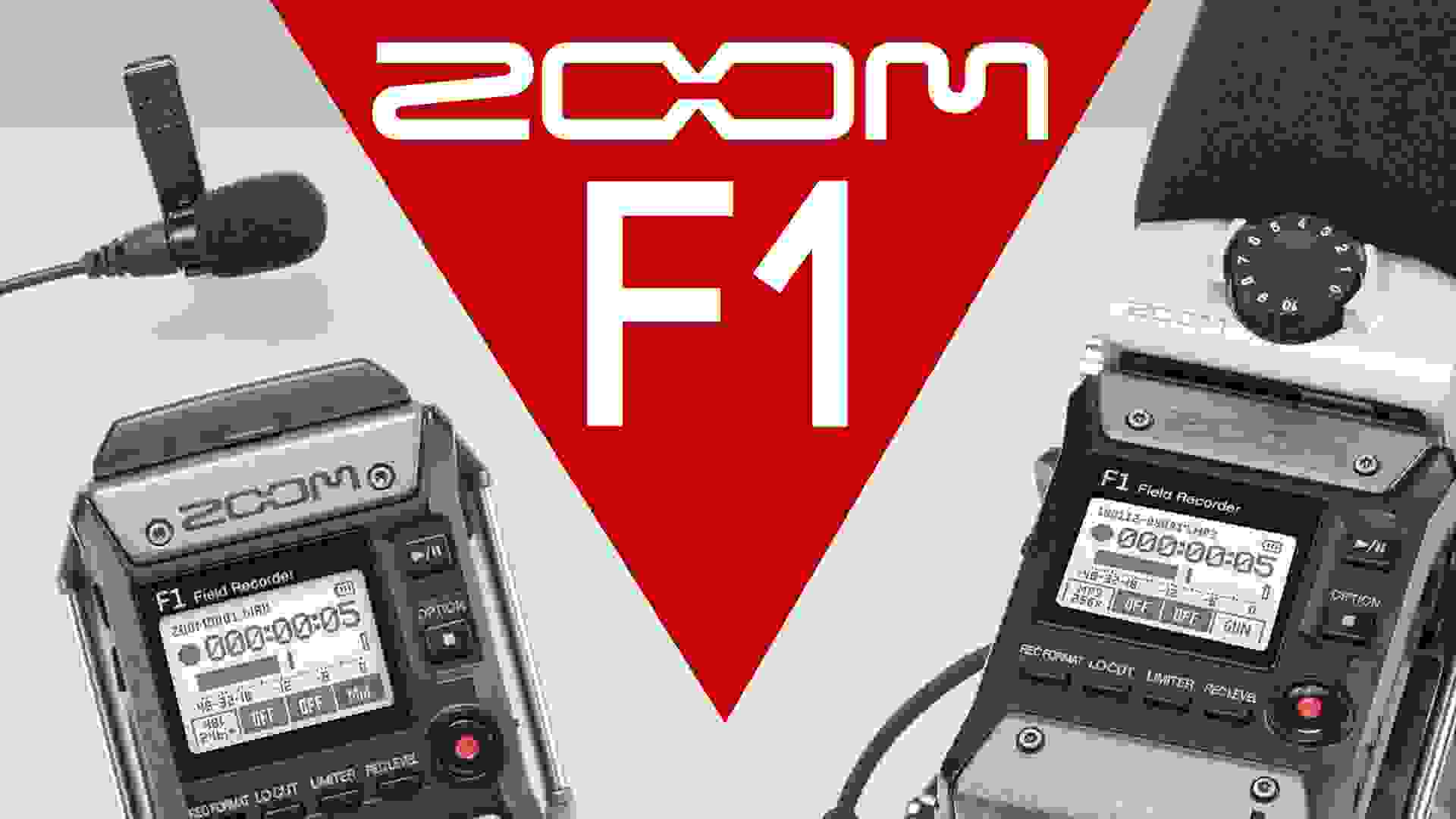 Новинка от ZOOM – портативный аудиорекордер F1