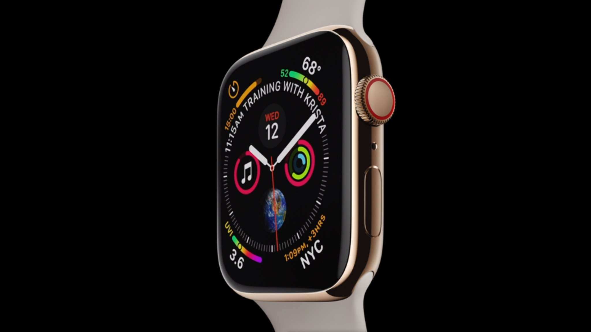 Apple Watch Series 4 представлены официально