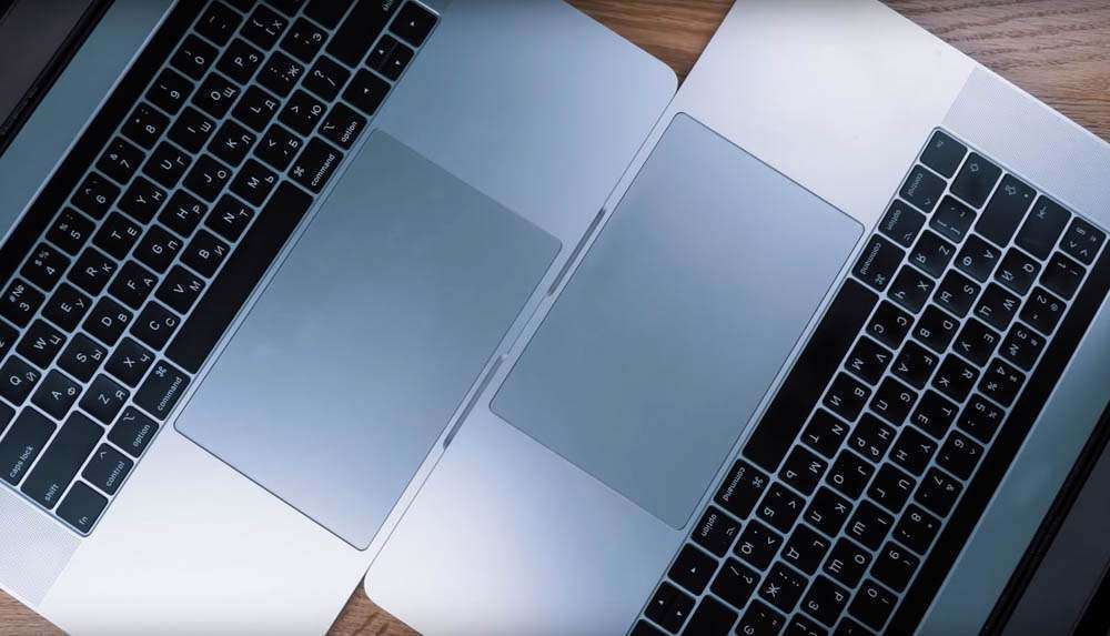 MacBook Pro 15 2017 vs точно такой же, только 2018