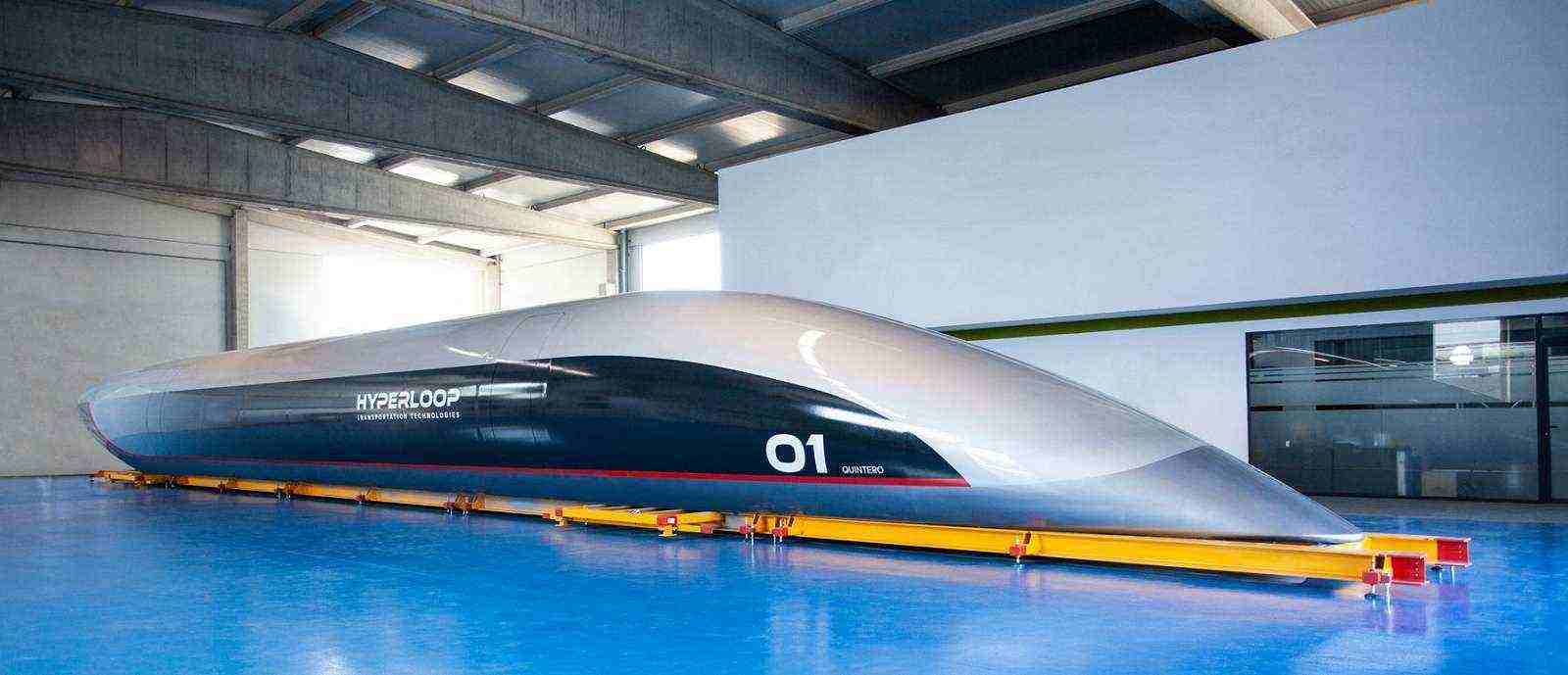 Hyperloop Transportation Technologies показала капсулу Hyperloop из вибраниума