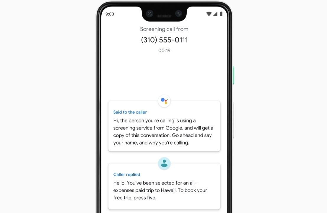 Google Call Screen — искусственный интеллект на страже социопатов. Ну и защита от спама