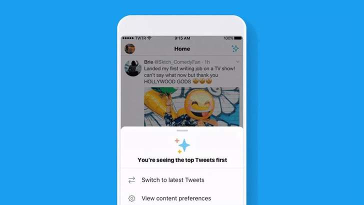 Twitter наконец вернул возможность включения ленты твитов в хронологическом порядке на Android