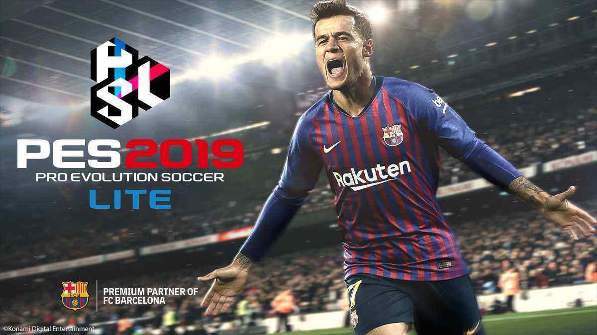 Konami выпустила Pro Evolution Soccer 2019 Lite