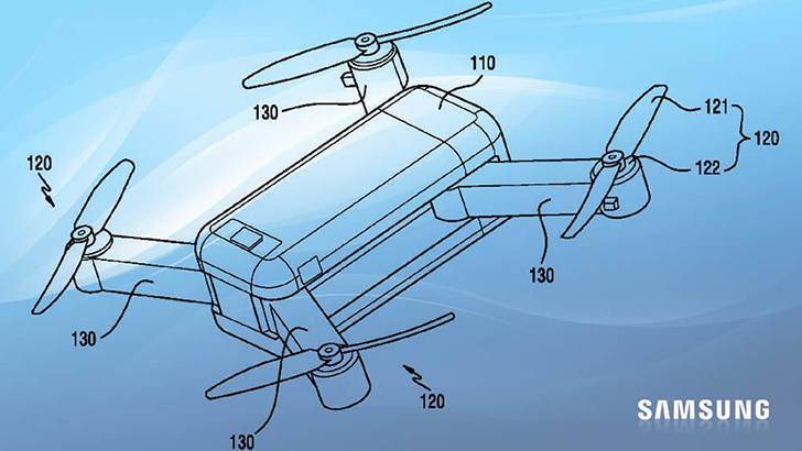 Samsung запатентовала трансформируемый дрон